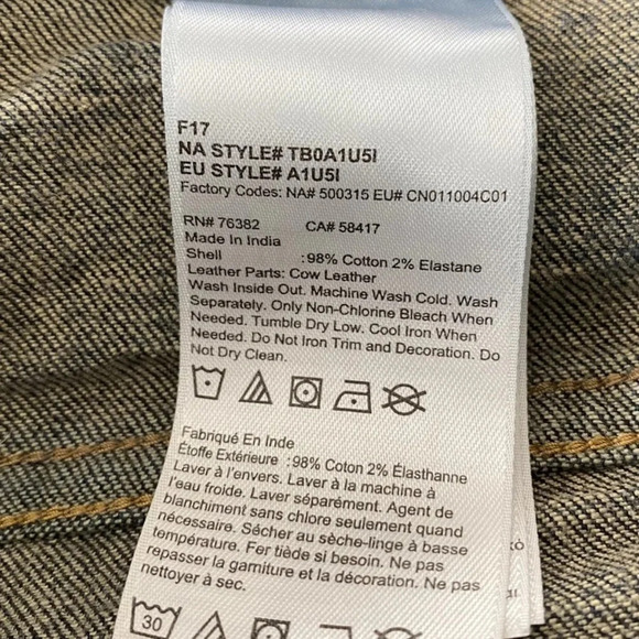 Timberland Straight Leg Dark Wash Denim Jeans Mens‎ Size 32X30 (109) - Picture 8 of 8